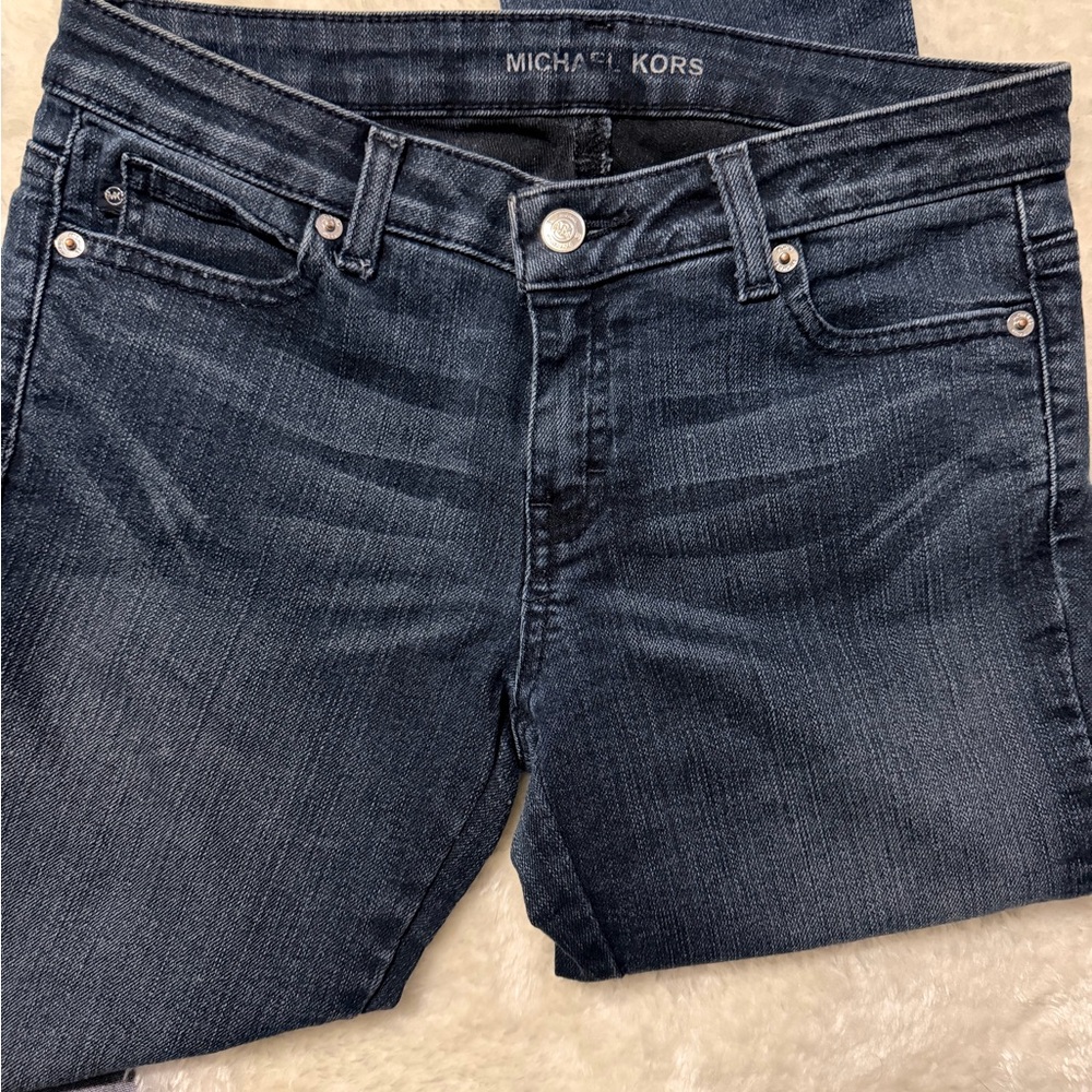 Michael Kors Women's Dark Indigo Skinny Jeans